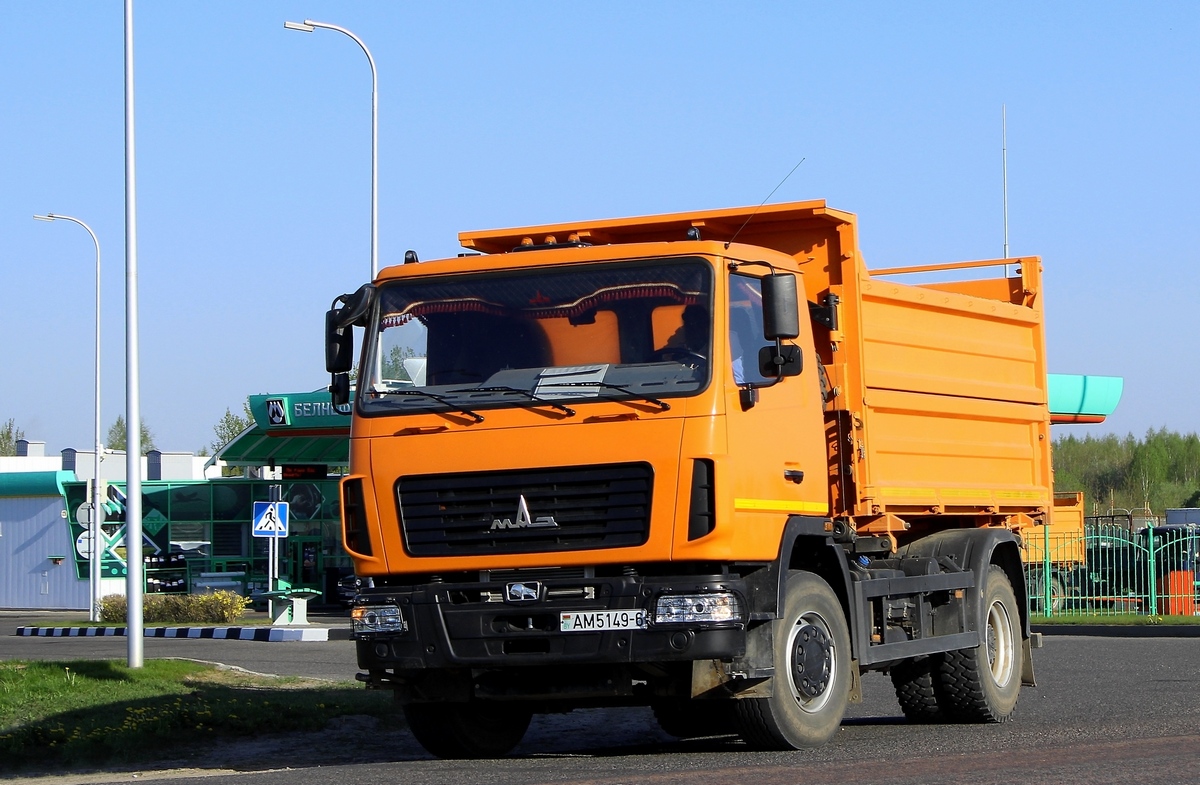 Могилёвская область, № АМ 5149-6 — МАЗ-5550 (общая модель)