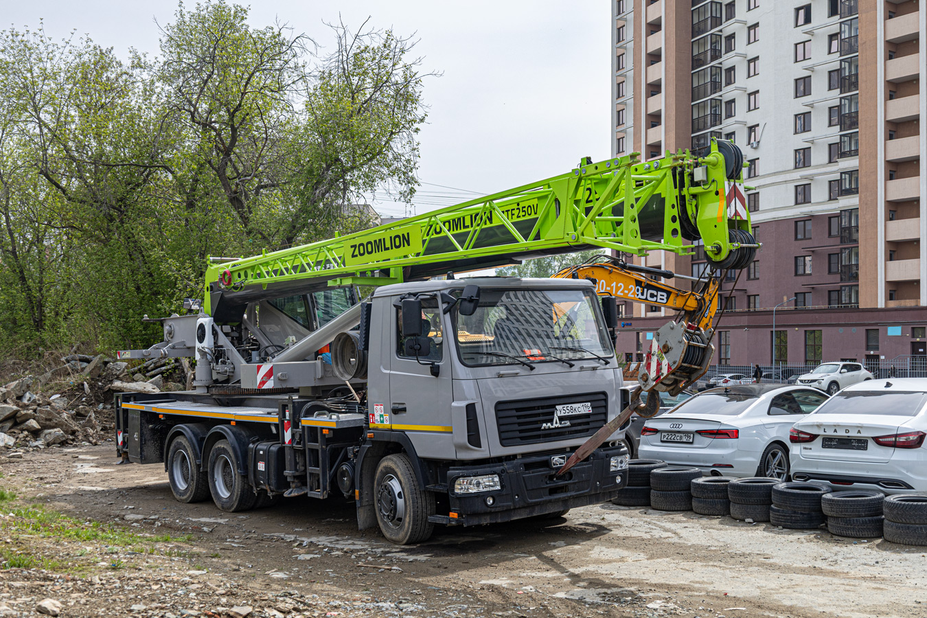 Свердловская область, № У 558 КС 196 — МАЗ-6312 (общая модель)