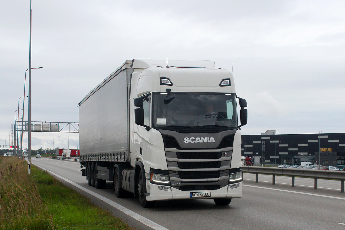 Польша, № WGM 8700J — Scania ('2016) R450