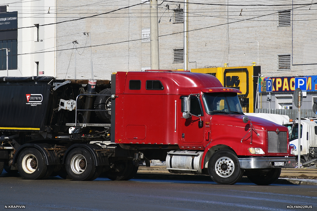 Алтайский край, № А 159 НТ 122 — International 9400