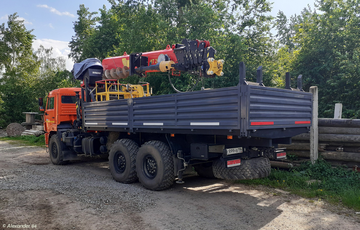 Свердловская область, № С 899 УВ 196 — КамАЗ-43118-A5(48)