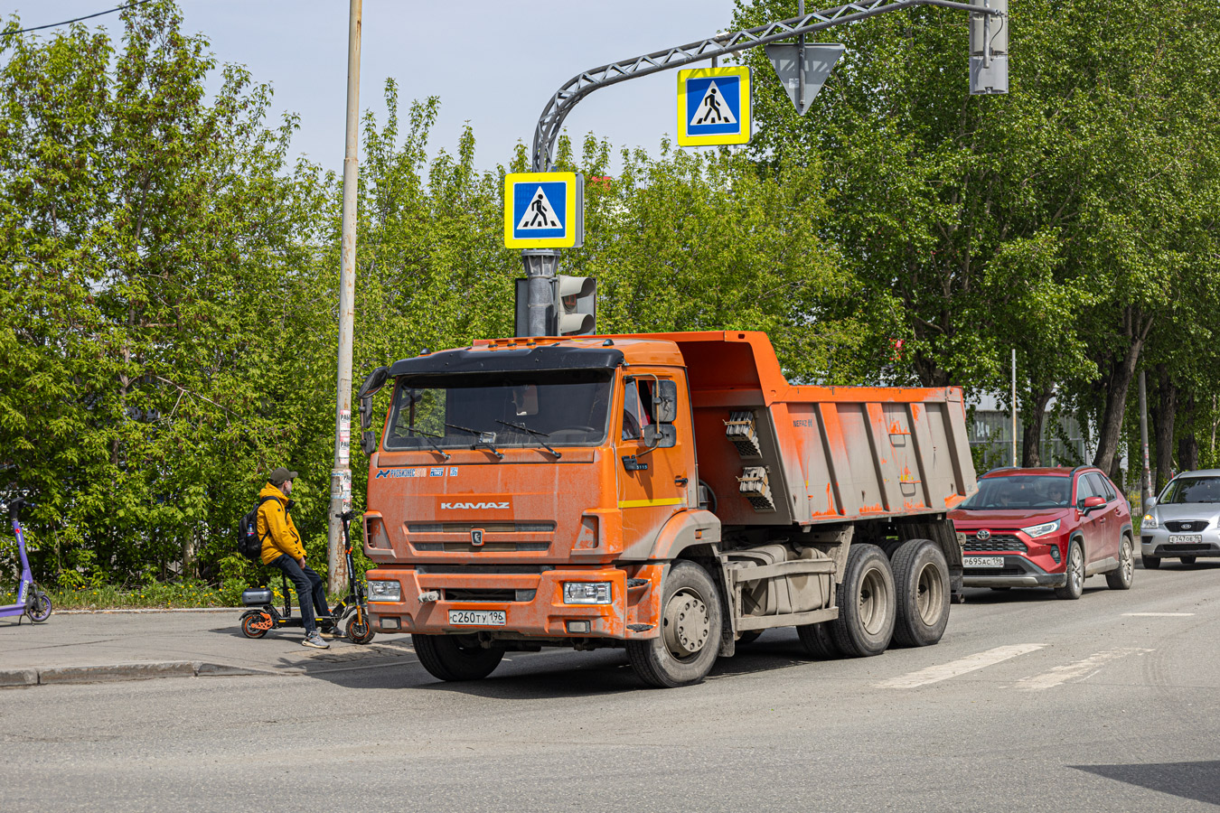 Свердловская область, № С 260 ТУ 196 — КамАЗ-65115-A5(48)