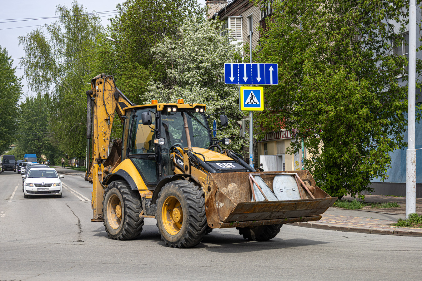 Свердловская область, № 7756 СН 66 — Caterpillar 434