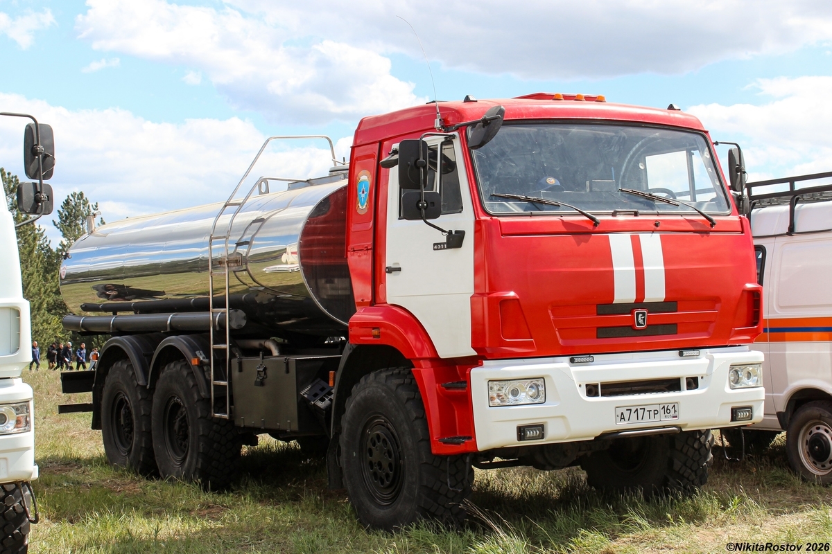 Ростовская область, № А 717 ТР 161 — КамАЗ-43118-46