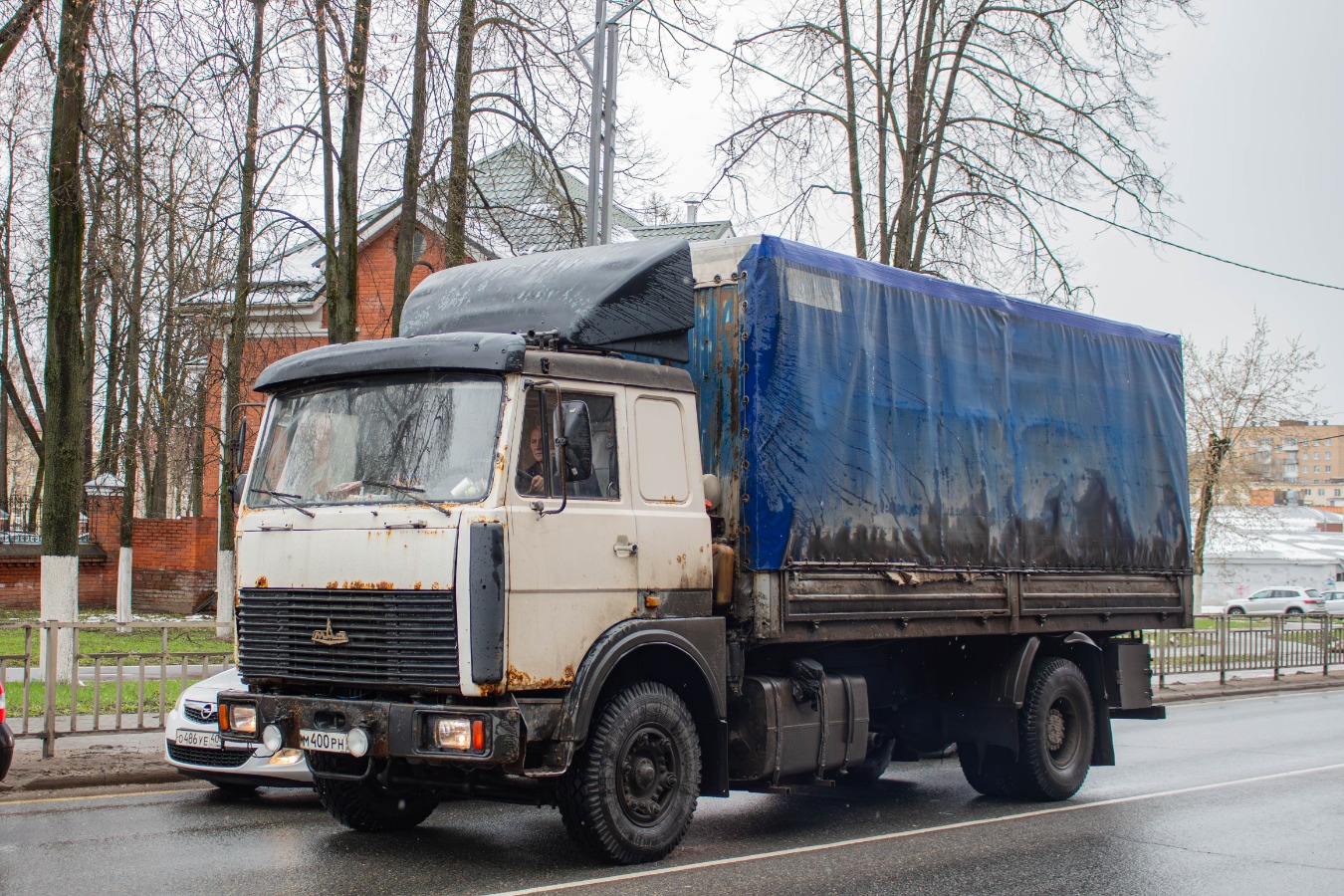Калужская область, № М 400 РН 40 — МАЗ-5336 (общая модель)