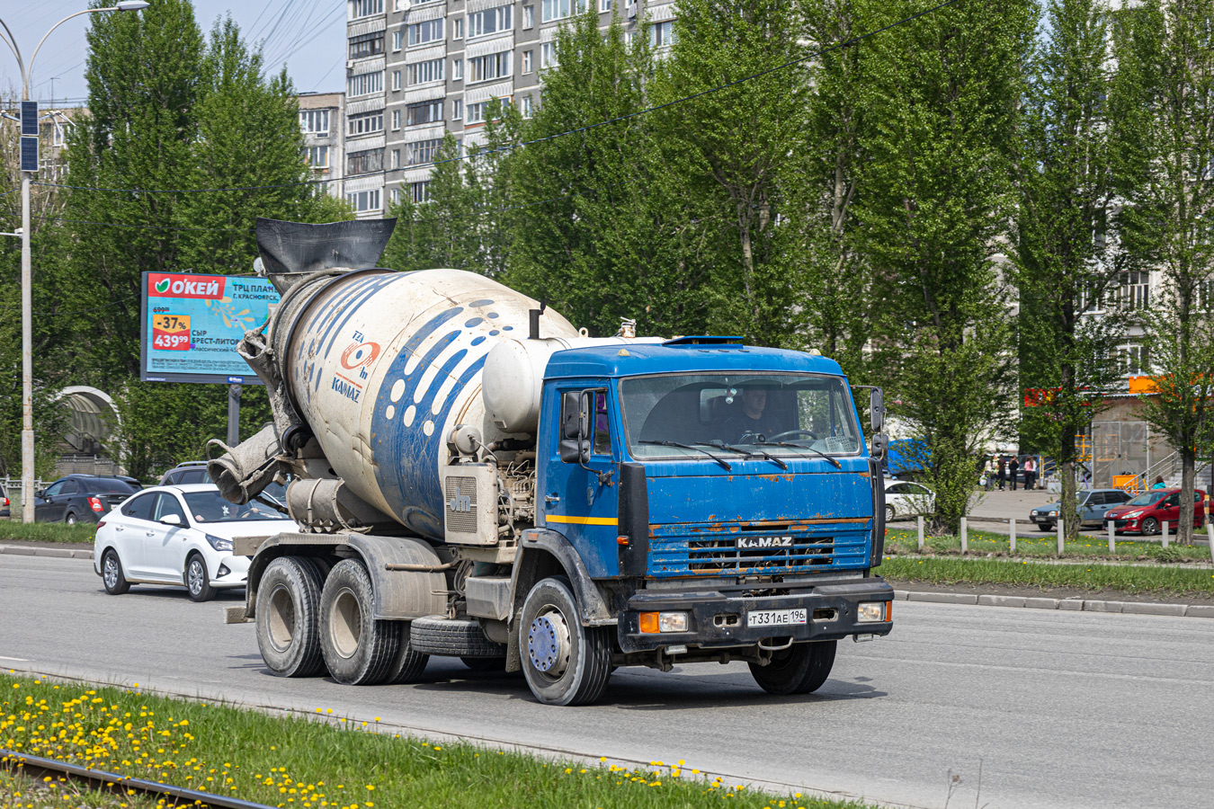 Свердловская область, № Т 331 АЕ 196 — КамАЗ-65115-62