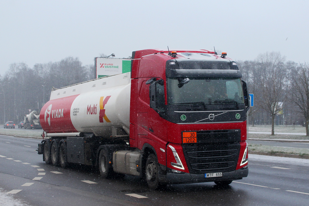 Литва, № MTF 655 — Volvo ('2020) FH.460