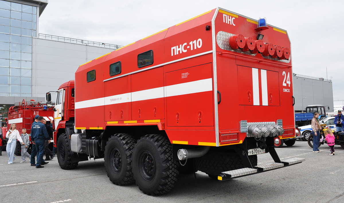 Омская область, № У 670 ЕН 55 — КамАЗ-43118-50