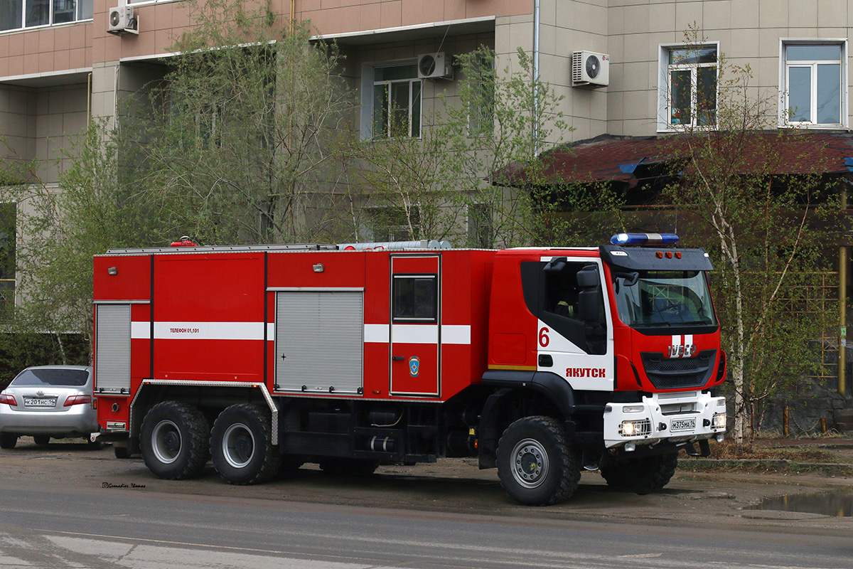 Саха (Якутия), № М 375 МА 14 — IVECO-AMT Trakker ('2013)