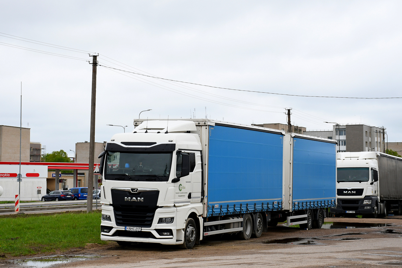 Литва, № NHC 217 — MAN TGX ('2020) (Общая модель)