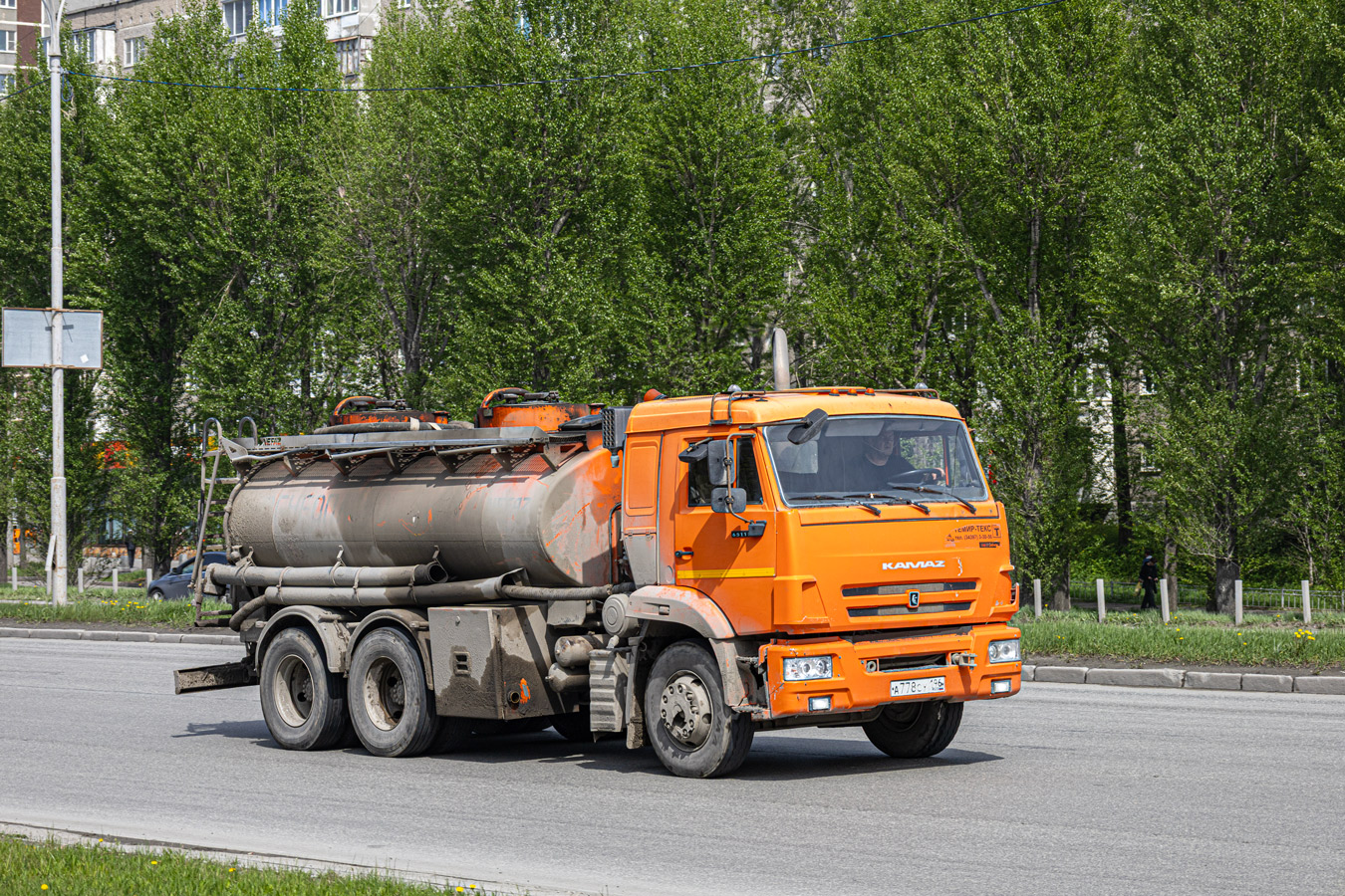 Свердловская область, № А 778 СУ 196 — КамАЗ-65115 (общая модель)