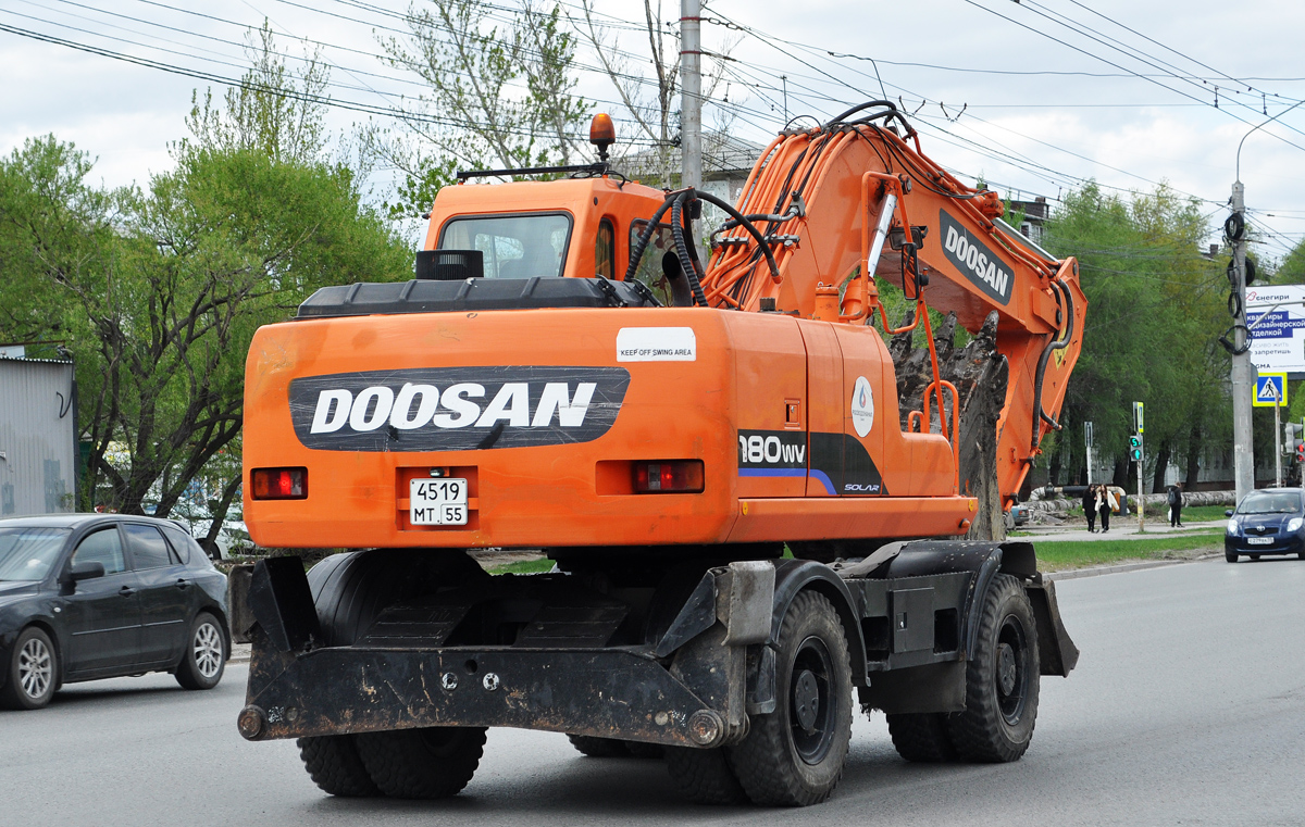 Омская область, № 4519 МТ 55 — Doosan Solar 180W-V