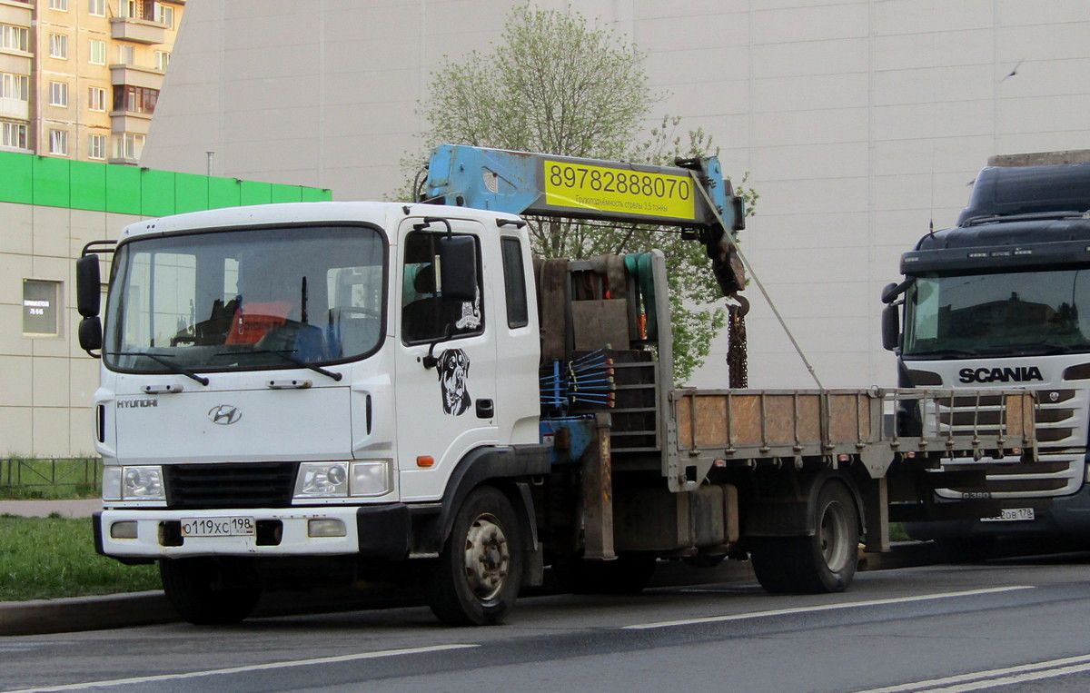 Санкт-Петербург, № О 119 ХС 198 — Hyundai Mega Truck HD120