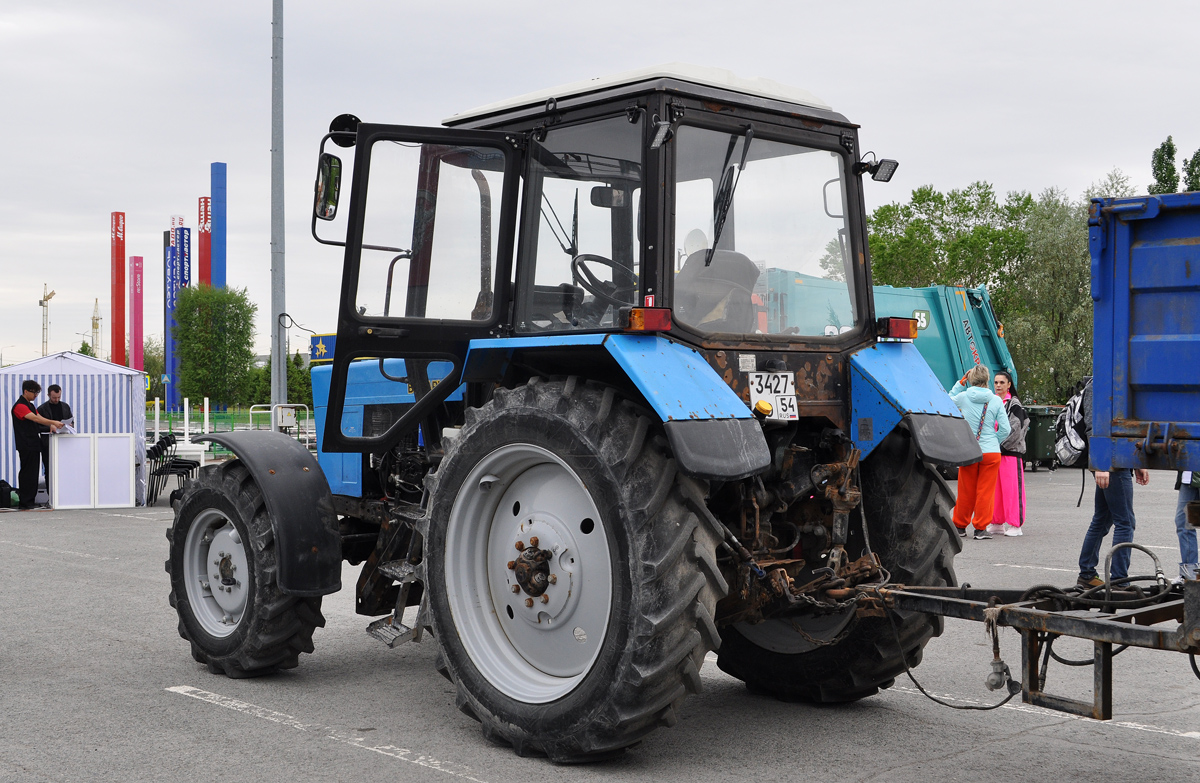 Новосибирская область, № 3427 АО 54 — Беларус-82.1