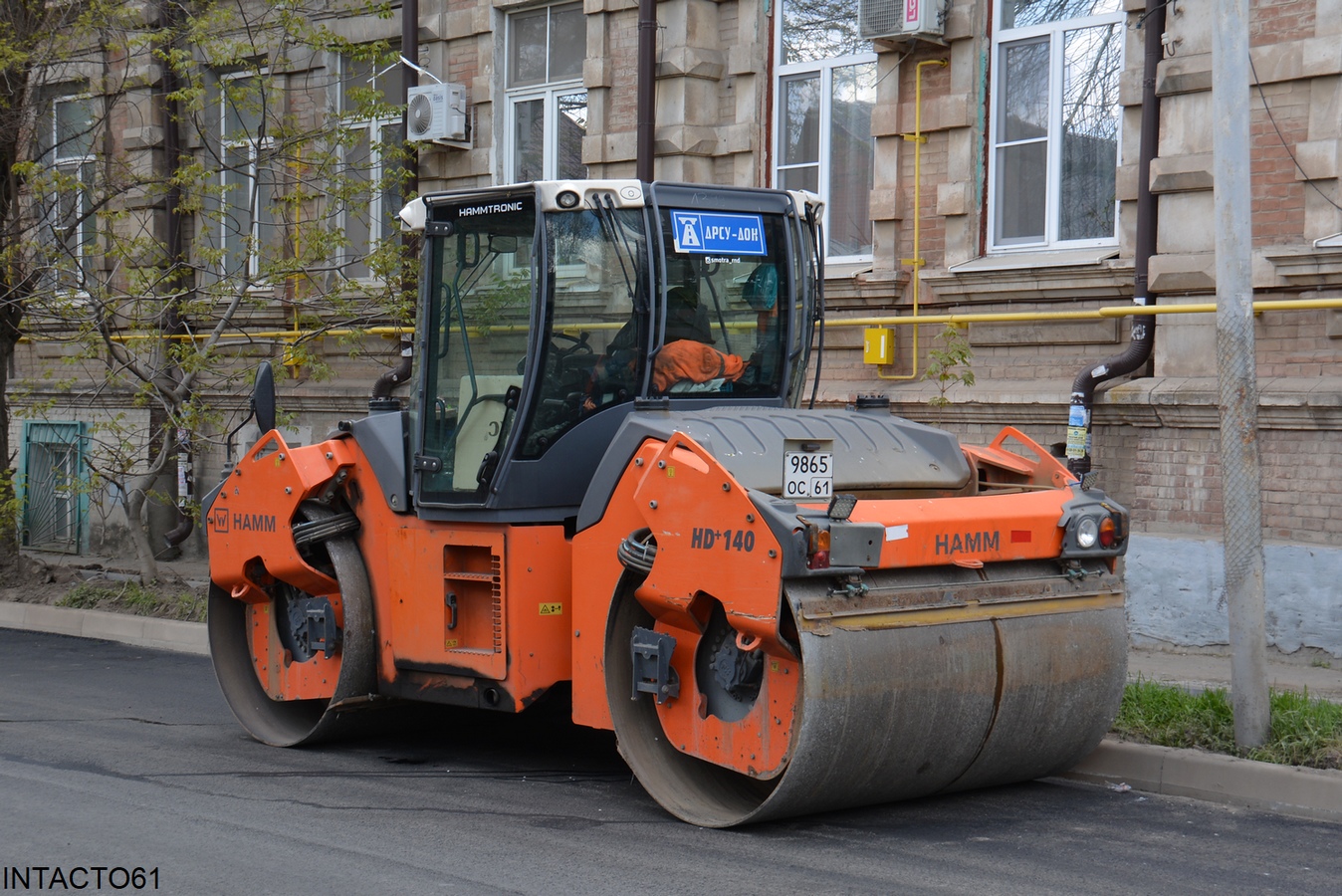 Ростовская область, № 9865 ОС 61 — Hamm HD+ 140 VV