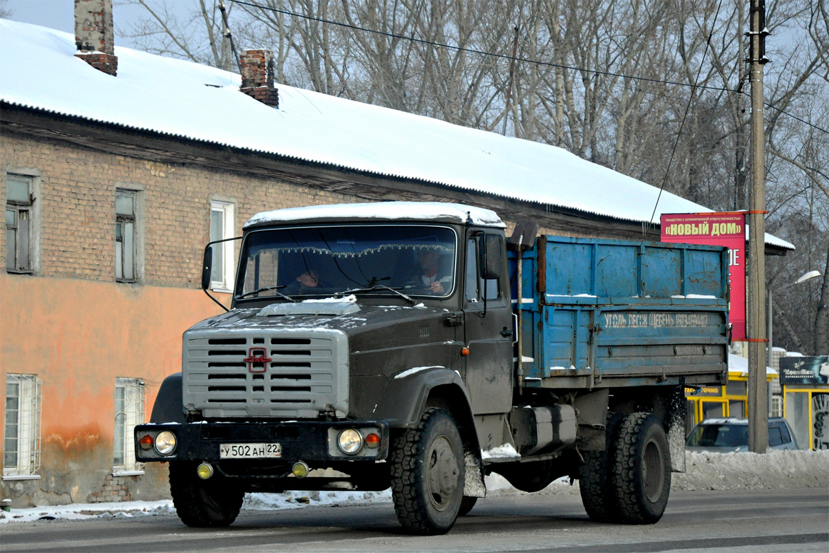Алтайский край, № У 502 АН 22 — ЗИЛ-433100
