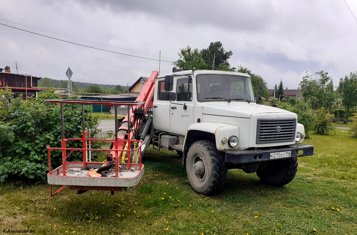 Свердловская область, № К 210 ХХ 196 — ГАЗ-33088 «Садко»