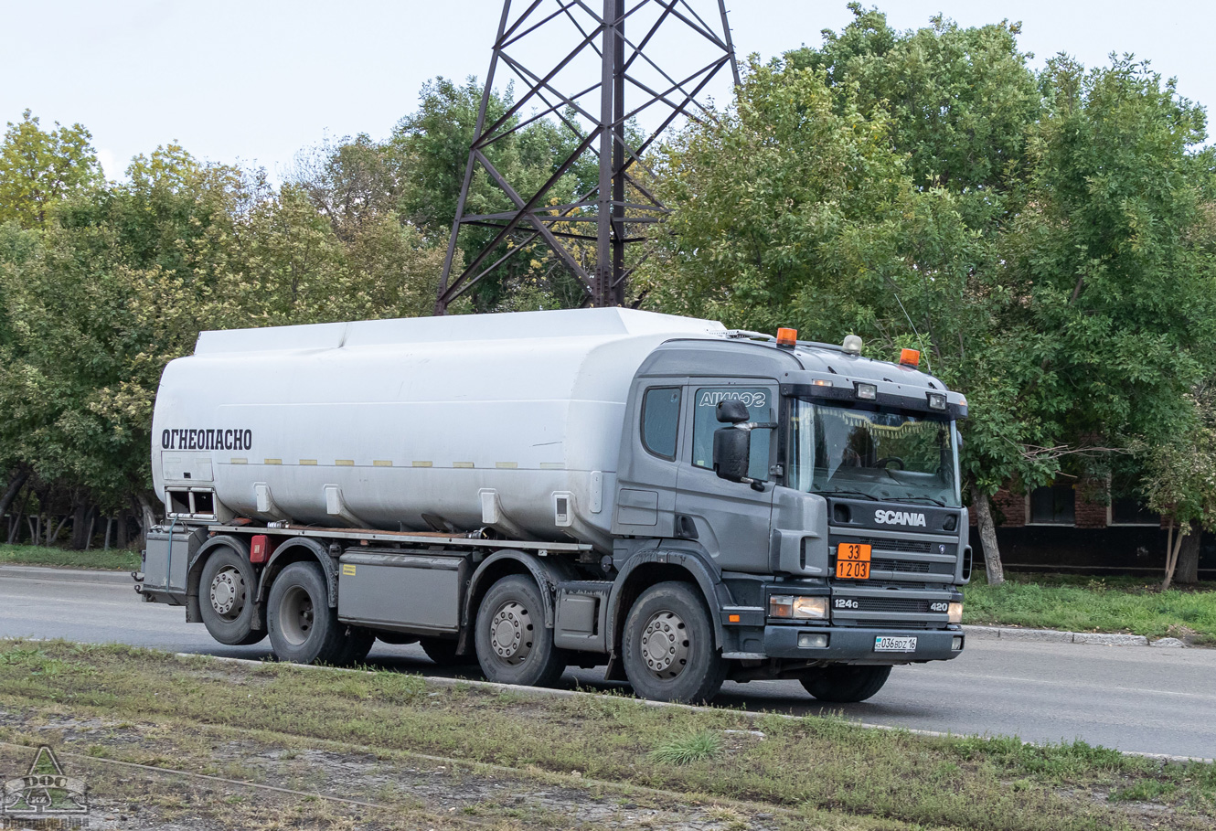 Восточно-Казахстанская область, № 036 BDZ 16 — Scania ('1996) P124G