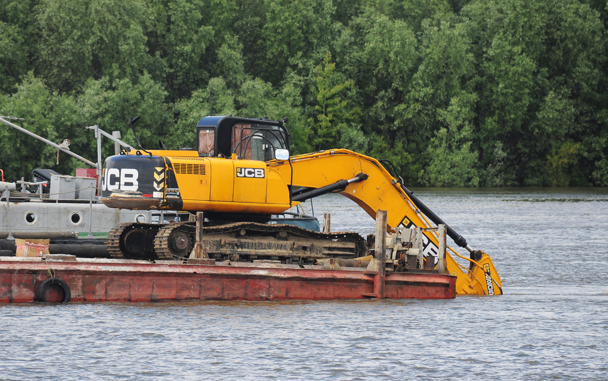Омская область, № (55) Б/Н СТ 0139 — JCB JS205 SC/LC; Транспортные средства без номеров (Омская область)