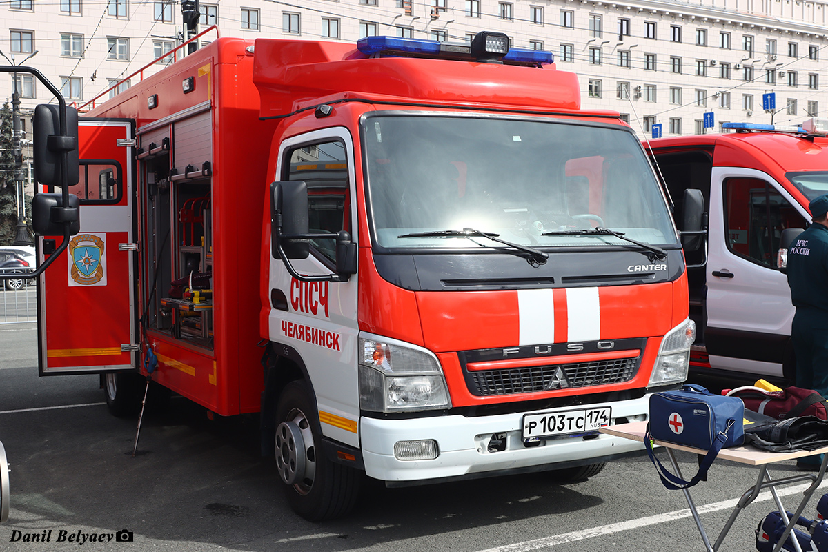 Челябинская область, № Р 103 ТС 174 — Fuso Canter [Z8V, Z9M]