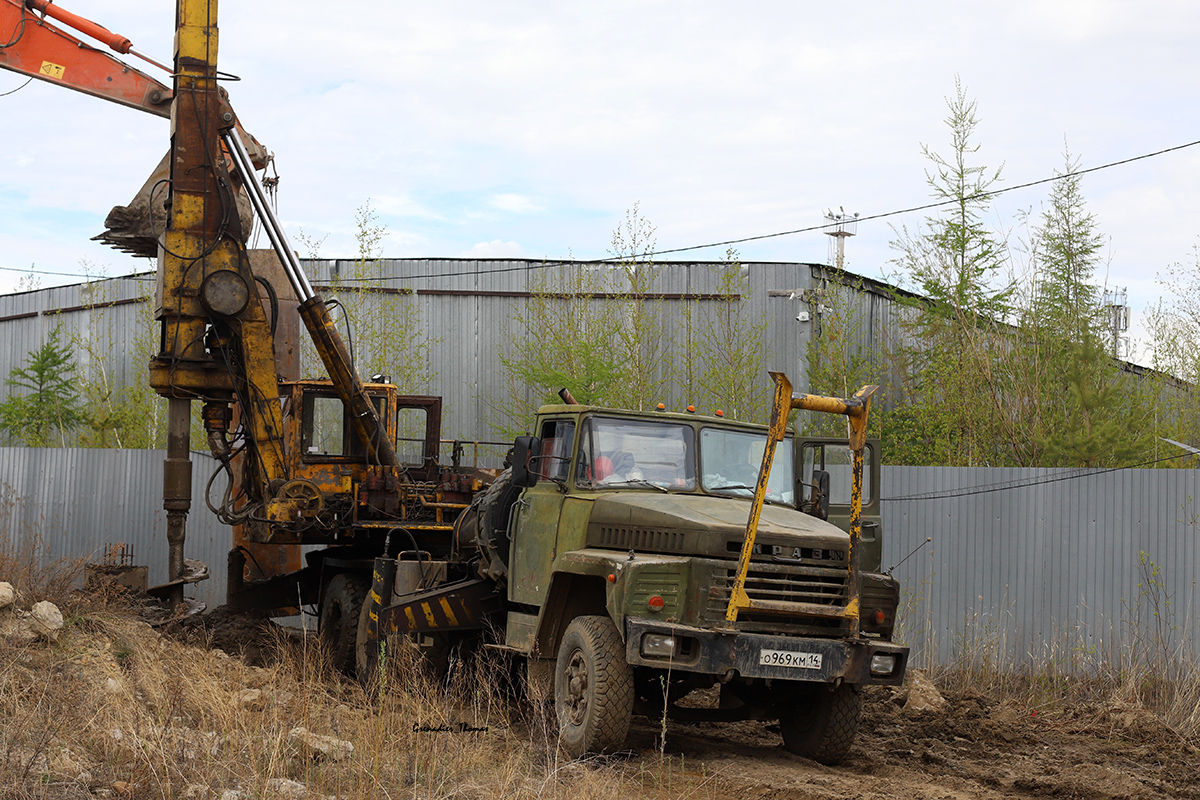 Саха (Якутия), № О 969 КМ 14 — КрАЗ-250К