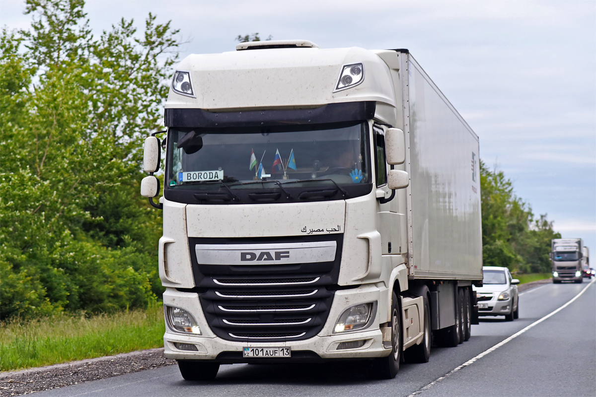 Туркестанская область, № 101 AUF 13 — DAF XF Euro6 FT