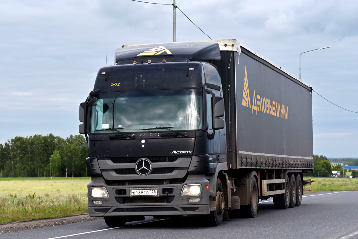 Тюменская область, № Х 138 СВ 178 — Mercedes-Benz Actros ('2009) 1844