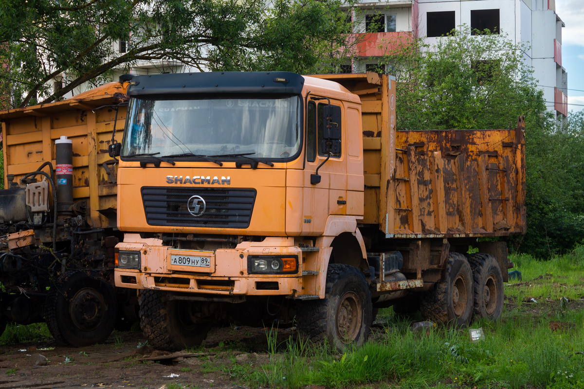 Московская область, № А 809 НУ 89 — Shaanxi Shacman F2000 SX325x