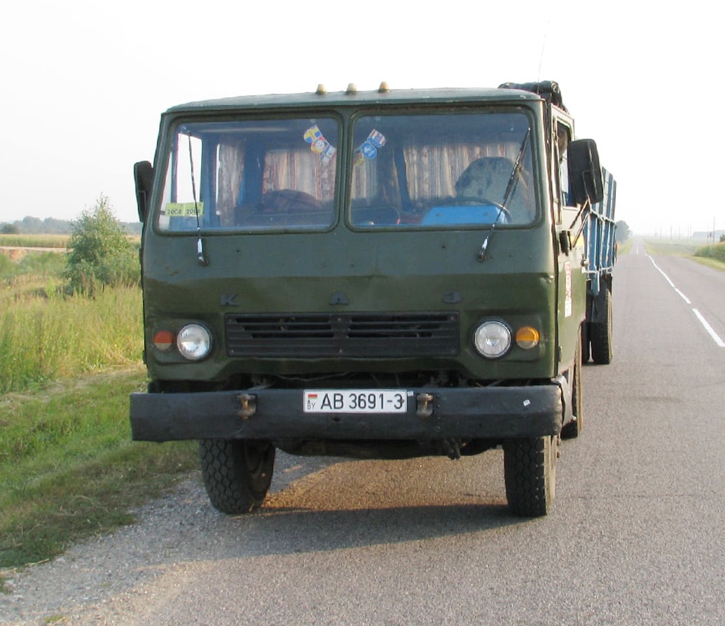 Гомельская область, № АВ 3691-3 — КАЗ-608В