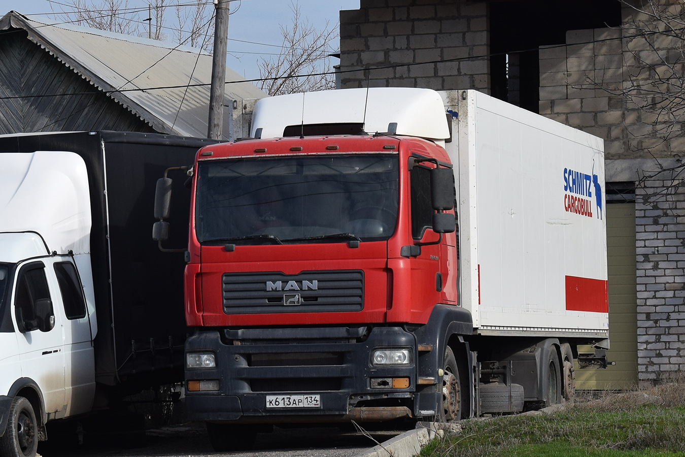 Волгоградская область, № К 613 АР 134 — MAN TGA 26.350