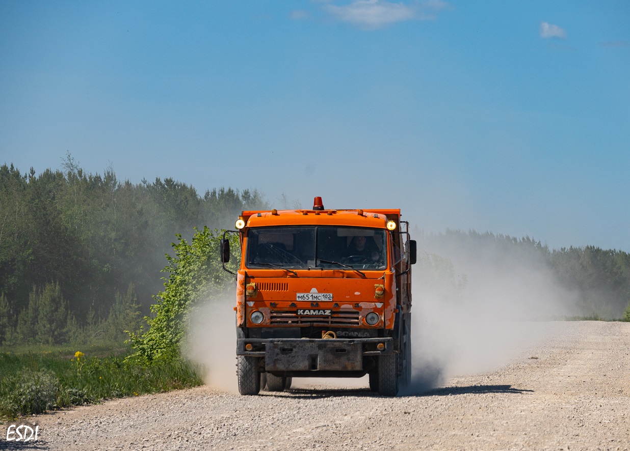 Башкортостан, № М 651 МС 102 — КамАЗ-55111-15 [55111R]