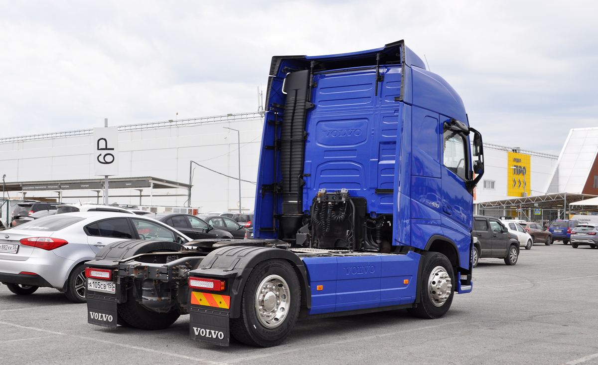 Омская область, № А 105 СВ 155 — Volvo ('2012) FH.460 [X9P]