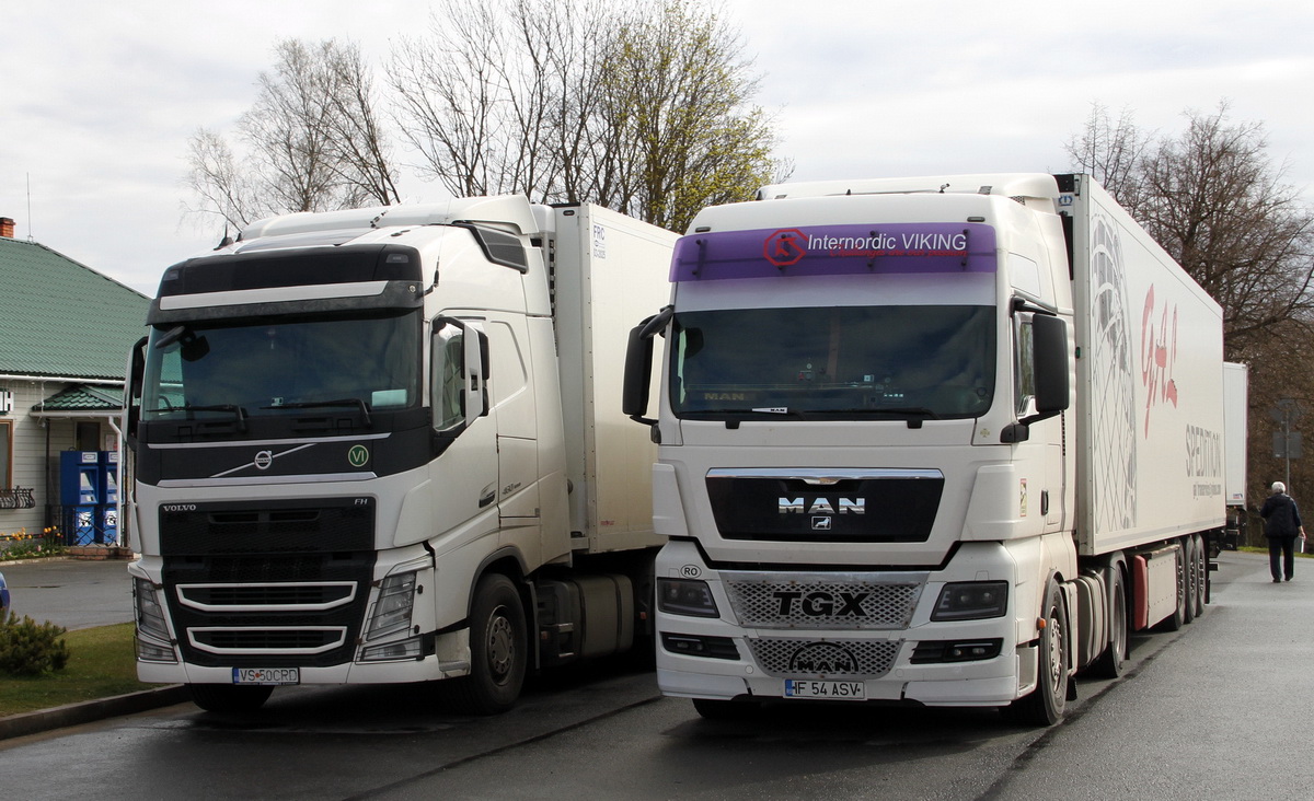 Румыния, № IF 54 ASV — MAN TGX ('2007) (общая модель)
