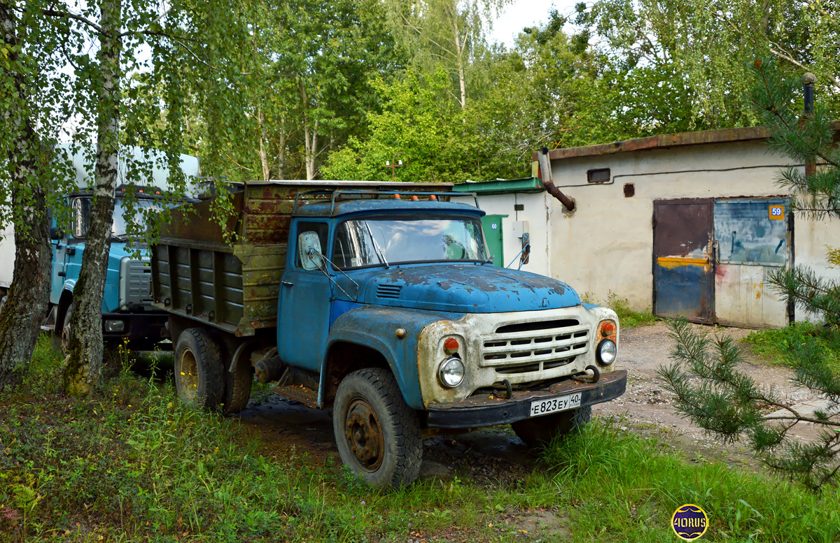 Калужская область, № Е 823 ЕУ 40 — ЗИЛ-495810
