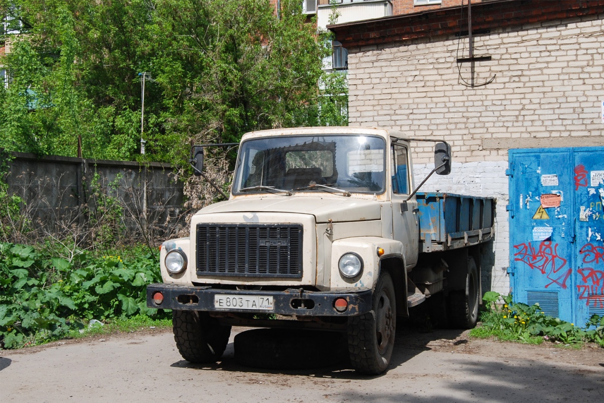 Тульская область, № Е 803 ТА 71 — ГАЗ-3307