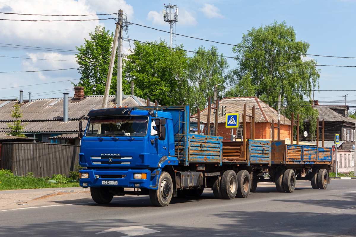 Владимирская область, № Н 212 ТС 33 — КамАЗ-65117-N3(78)