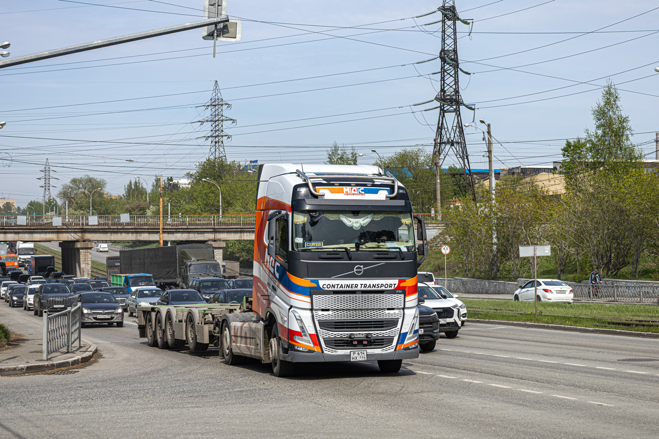 Свердловская область, № Р 614 НХ 196 — Volvo ('2020) FH.460 [X9P]