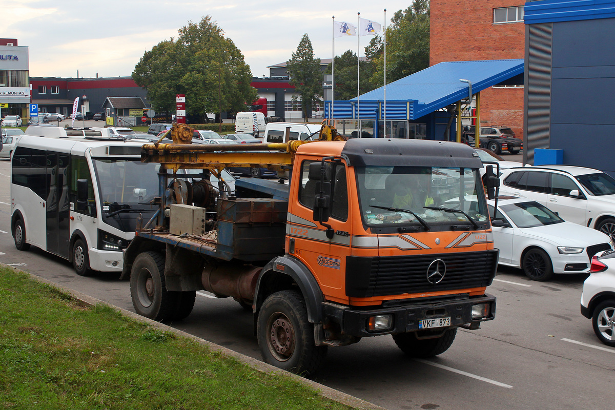 Литва, № VKF 873 — Mercedes-Benz SK 1722