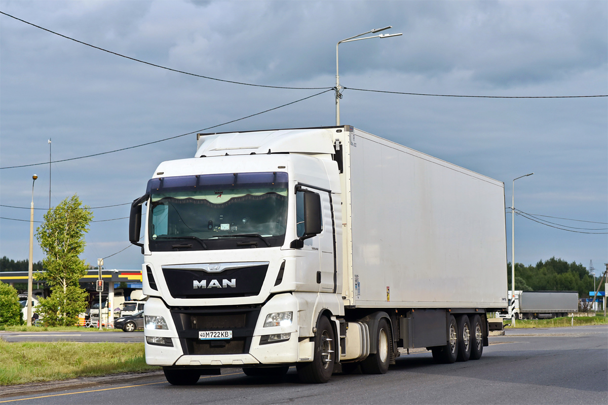 Узбекистан, № 40 M 722 KB — MAN TGX ('2012) (Общая модель)