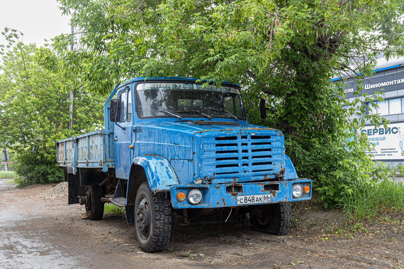 Свердловская область, № С 848 АК 66 — ЗИЛ-433100