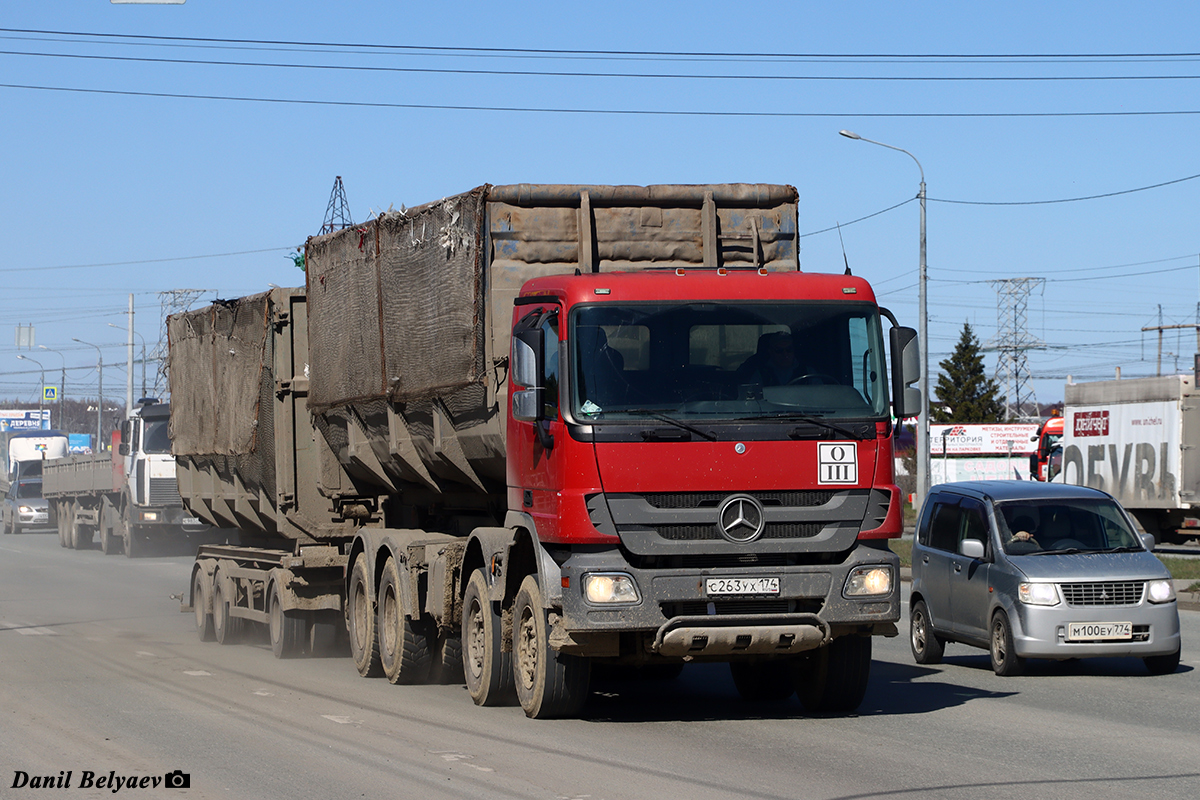 Челябинская область, № С 263 УХ 174 — Mercedes-Benz Actros '09 4141 [Z9M]
