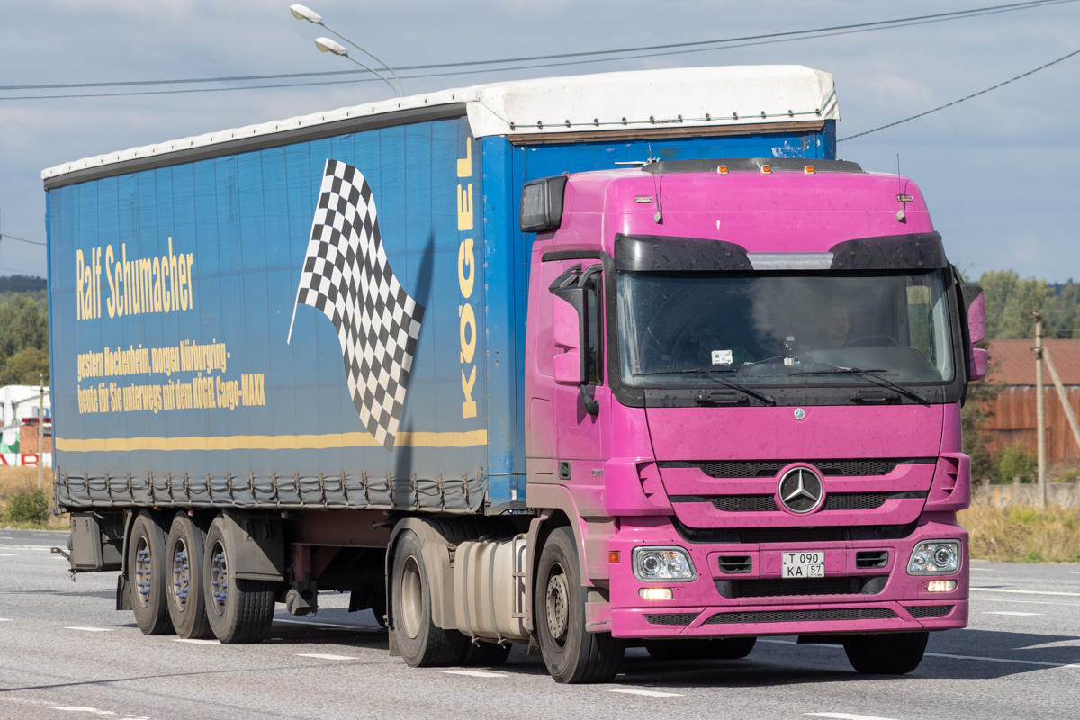 Орловская область, № Т 090 КА 57 — Mercedes-Benz Actros ('2003) 1840