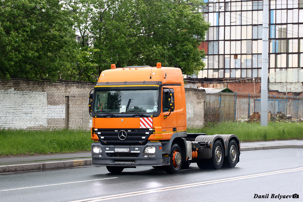 Санкт-Петербург, № Р 672 ВО 178 — Mercedes-Benz Actros ('2003) 2641