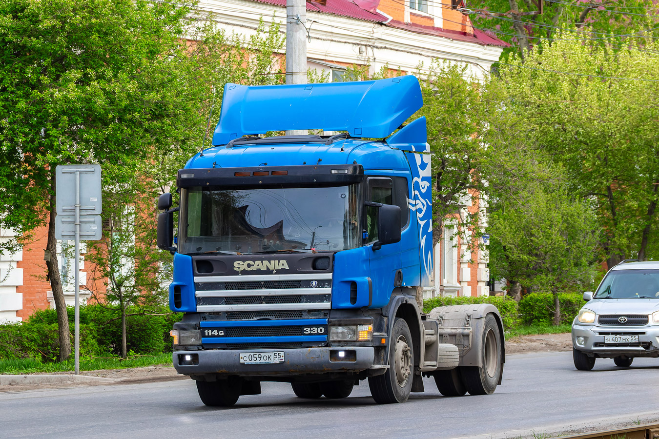 Омская область, № 33 — Scania ('1996) P114G