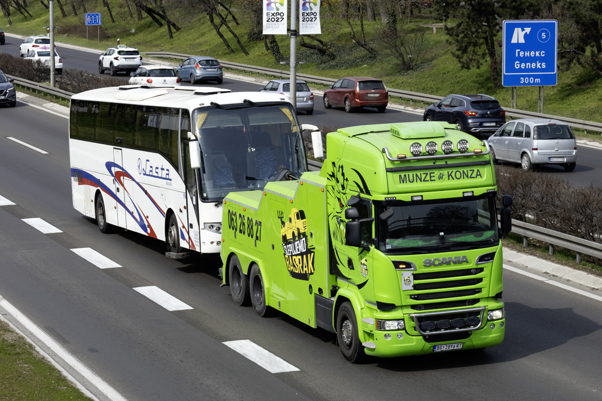 Сербия, № BG 2896-RT — Scania ('2013) R520