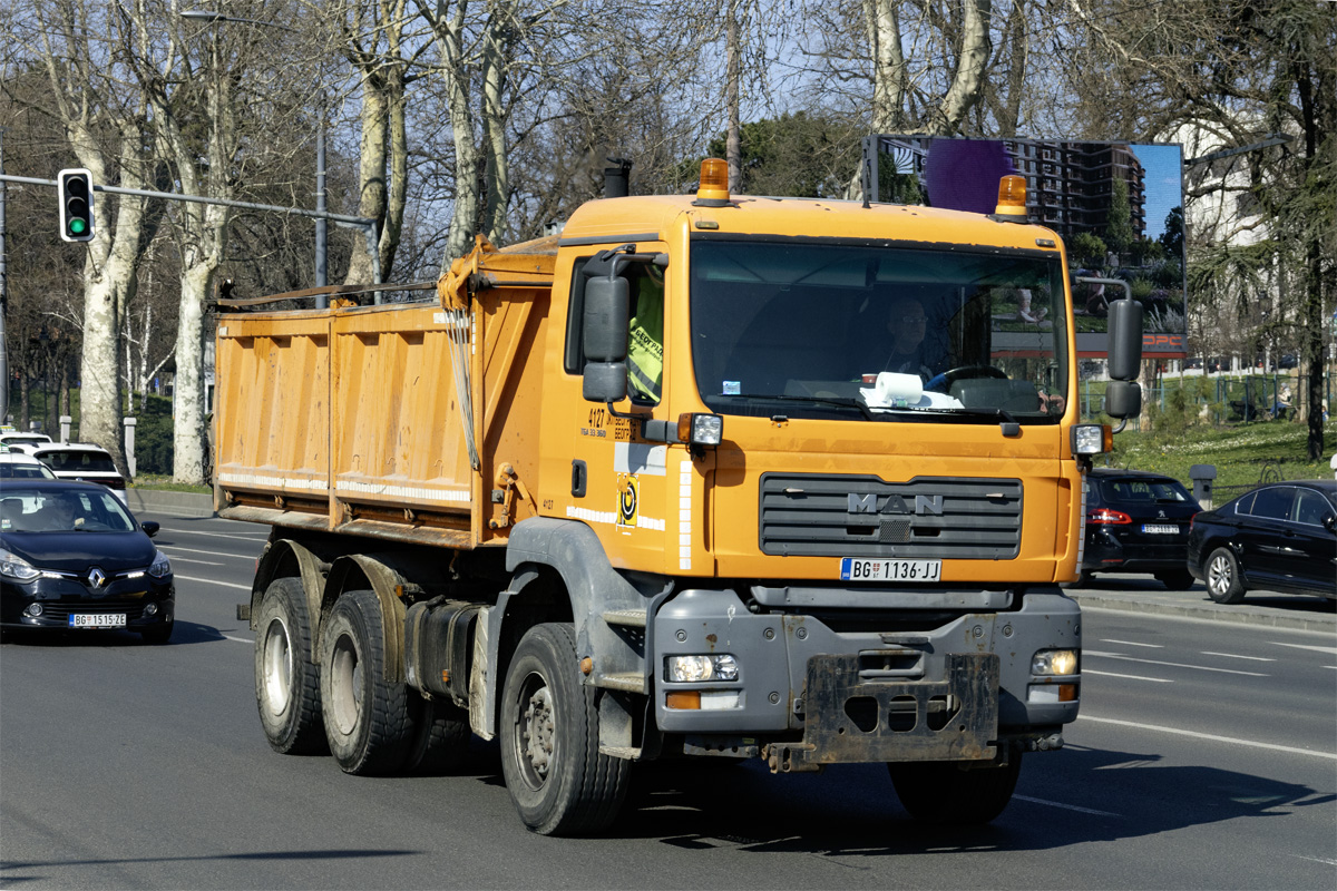 Сербия, № 4127 — MAN TGA (общая модель)