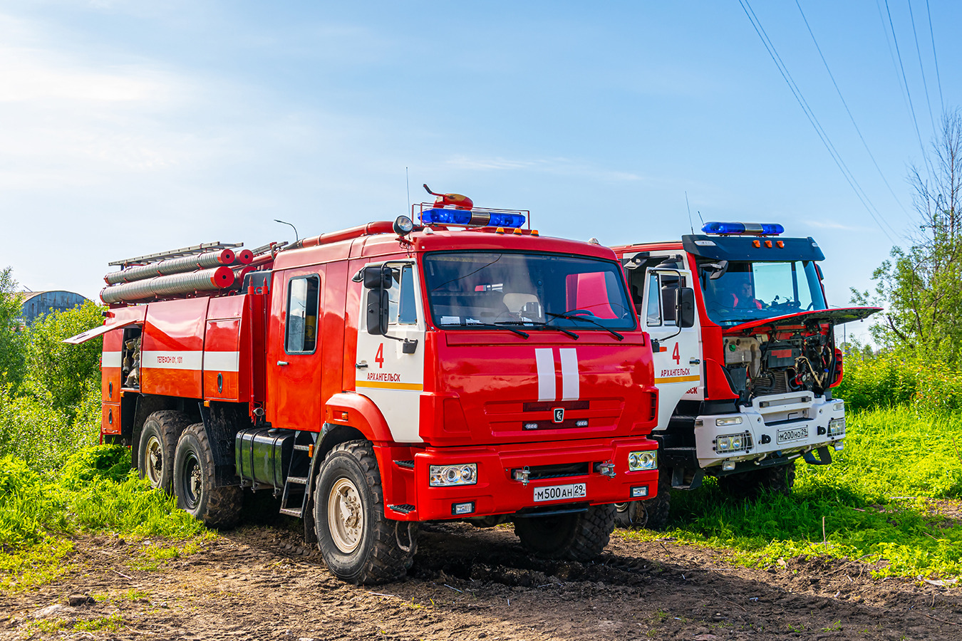 Архангельская область, № М 500 АН 29 — КамАЗ-43118-46
