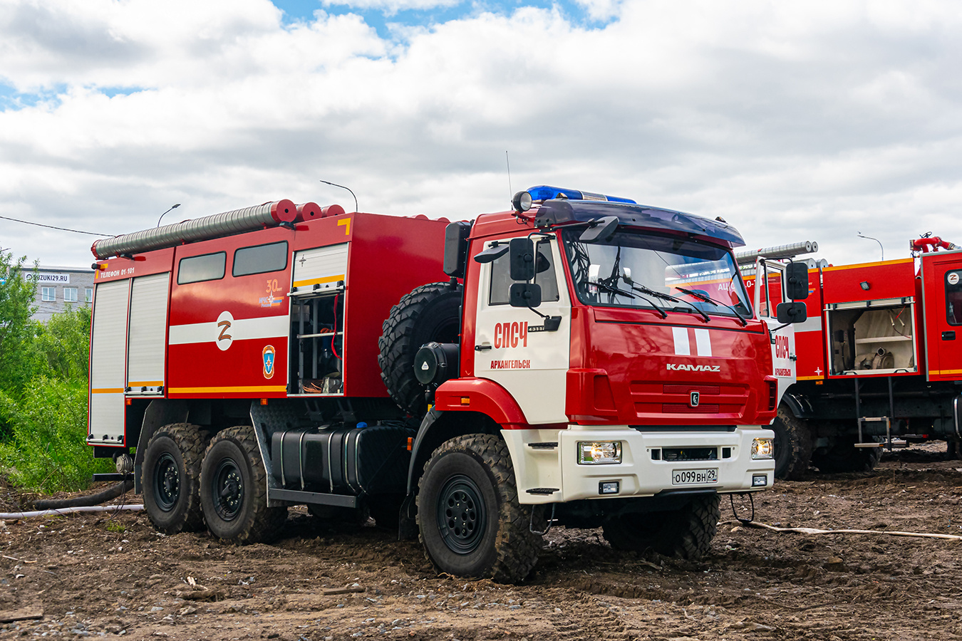 Архангельская область, № О 099 ВН 29 — КамАЗ-43118-50