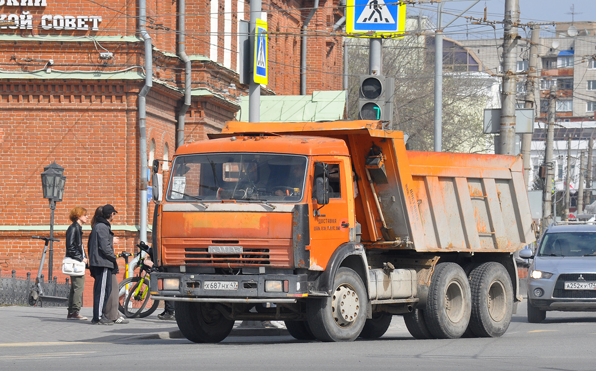 Ленинградская область, № Х 687 НХ 47 — КамАЗ-65115-13 [65115N]
