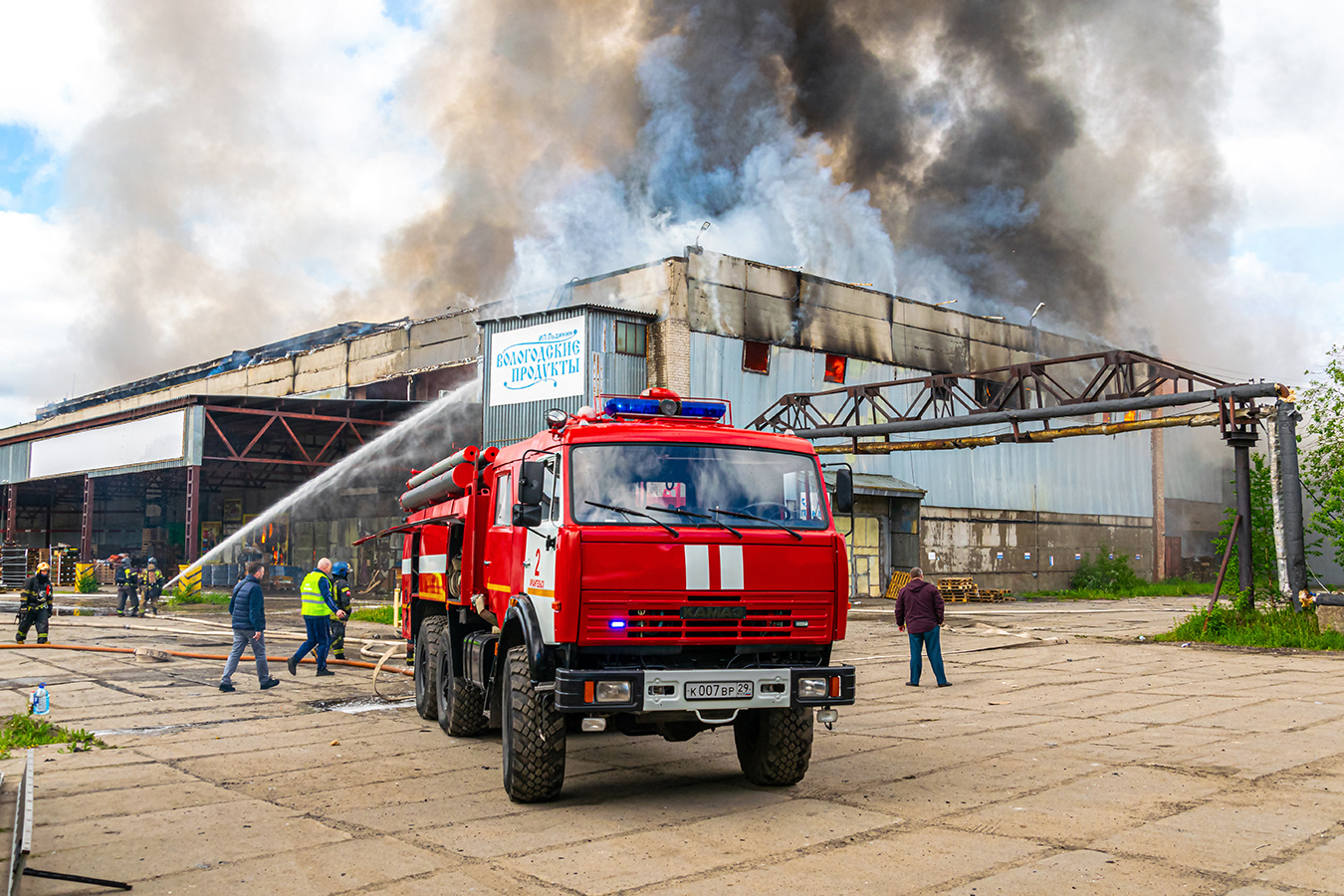 Архангельская область, № К 007 ВР 29 — КамАЗ-43118-15 [43118R]